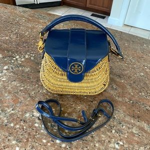 Tory Burch Basket Weave Handbag
